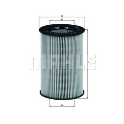 Filter zraka MAHLE LX 1805