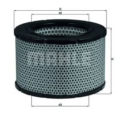 Filter zraka MAHLE LX 190