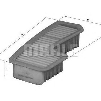 Filter zraka MAHLE LX 1936