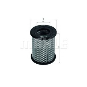Filter zraka MAHLE LX 2000