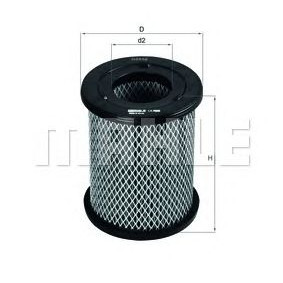 Filter zraka MAHLE LX 2000