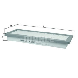 Filter zraka MAHLE LX 2033