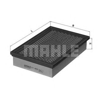 Filter zraka MAHLE LX 2047