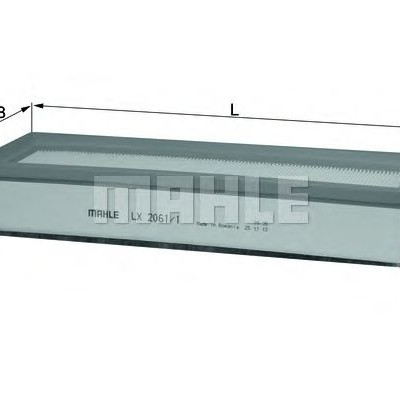 Filter zraka MAHLE LX 2061/1