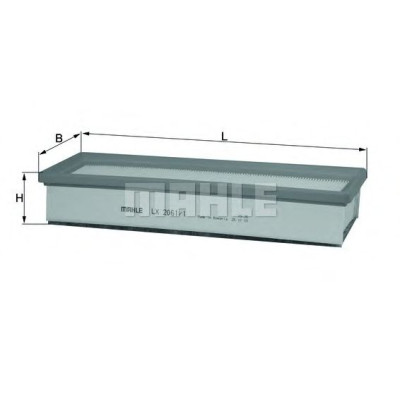 Filter zraka MAHLE LX 2061/1