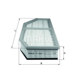 Filter zraka MAHLE LX 2067