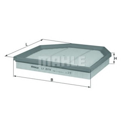Filter zraka MAHLE LX 2074