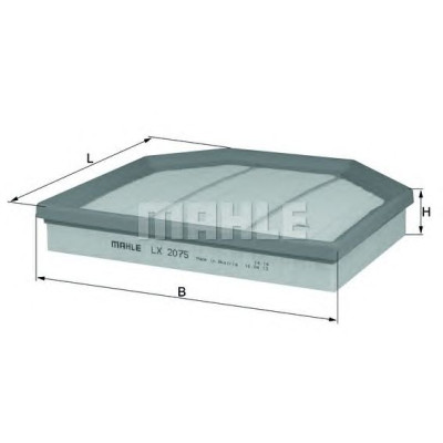 Filter zraka MAHLE LX 2075