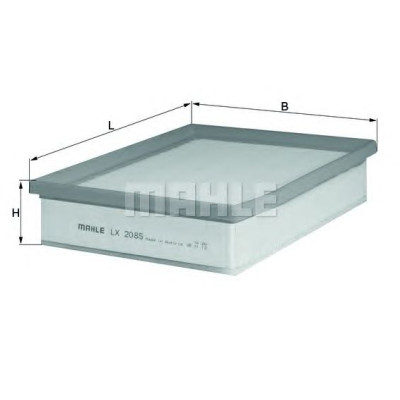 Filter zraka MAHLE LX 2085