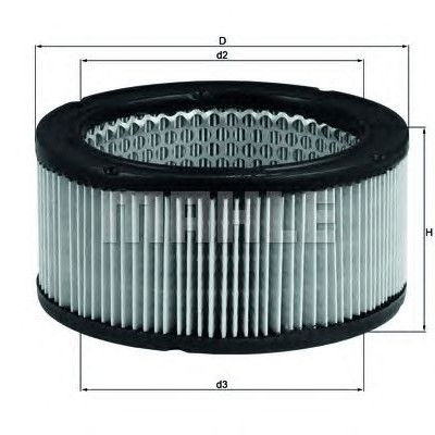 Filter zraka MAHLE LX 213