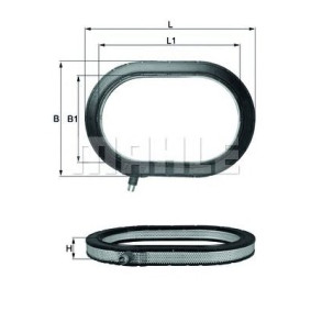 Filter zraka MAHLE LX 217
