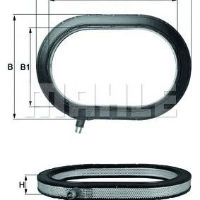 Filter zraka MAHLE LX 217