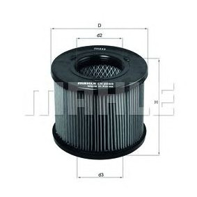 Filter zraka MAHLE LX 2283