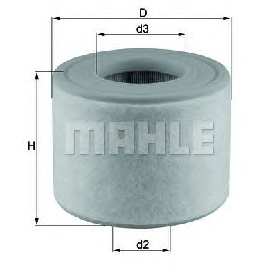 Filter zraka MAHLE LX 2607/2