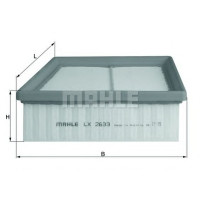 Filter zraka MAHLE LX 2633