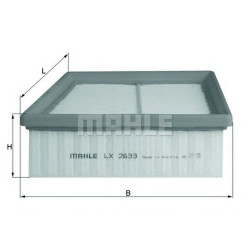 Filter zraka MAHLE LX 2633