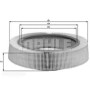 Filter zraka MAHLE LX 276