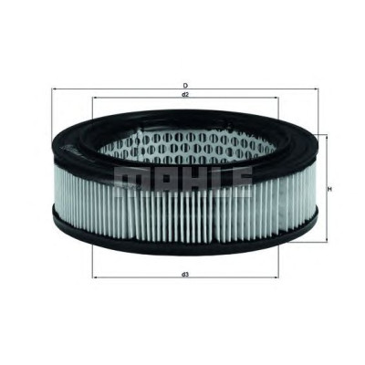 Filter zraka MAHLE LX 278