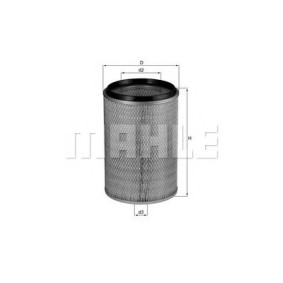 Filter zraka MAHLE LX 28