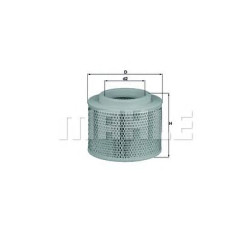 Filter zraka MAHLE LX 2808/1