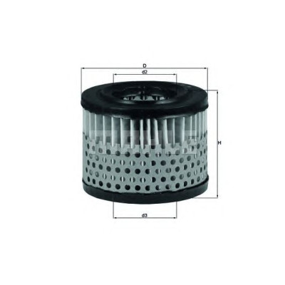 Filter zraka MAHLE LX 281