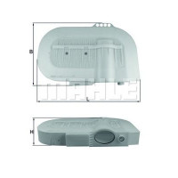 Filter zraka MAHLE LX 2810