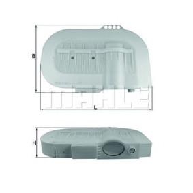Filter zraka MAHLE LX 2810