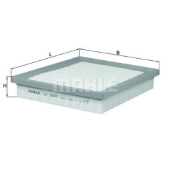 Filter zraka MAHLE LX 2870