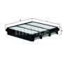 Filter zraka MAHLE LX 2907