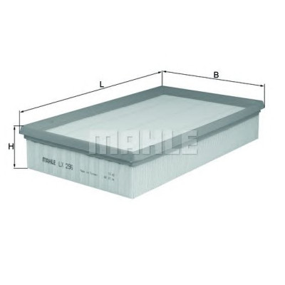 Filter zraka MAHLE LX 296