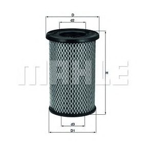 Filter zraka MAHLE LX 2968