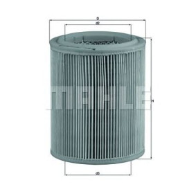 Filter zraka MAHLE LX 297