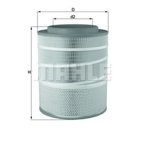 Filter zraka MAHLE LX 3141