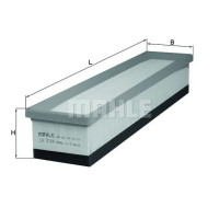 Filter zraka MAHLE LX 3144