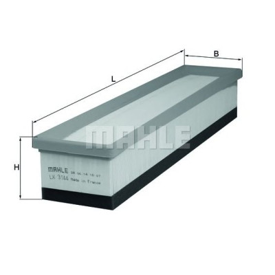 Filter zraka MAHLE LX 3144