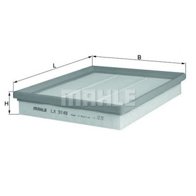 Filter zraka MAHLE LX 3149