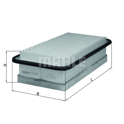 Filter zraka MAHLE LX 3187