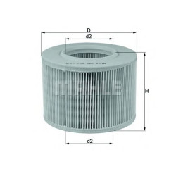 Filter zraka MAHLE LX 330
