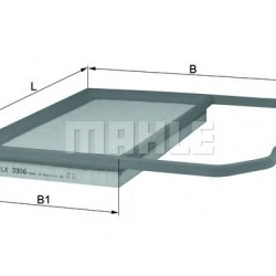 Filter zraka MAHLE LX 3306