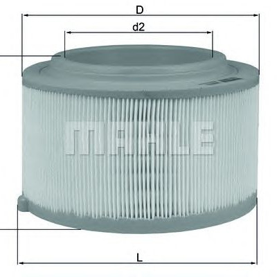 Filter zraka MAHLE LX 3458