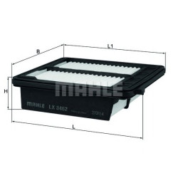 Filter zraka MAHLE LX 3462
