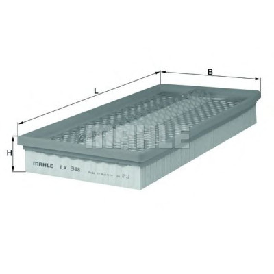 Filter zraka MAHLE LX 348