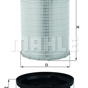 Filter zraka MAHLE LX 3480 KIT
