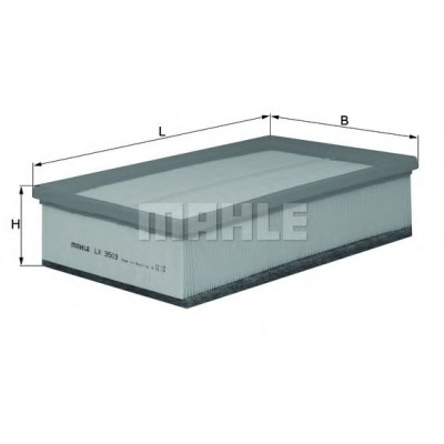 Filter zraka MAHLE LX 3503
