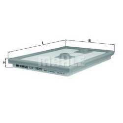 Filter zraka MAHLE LX 3525
