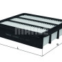 Filter zraka MAHLE LX 3539