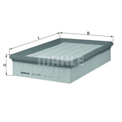 Filter zraka MAHLE LX 418