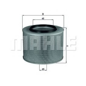 Filter zraka MAHLE LX 441