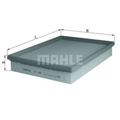 Filter zraka MAHLE LX 443