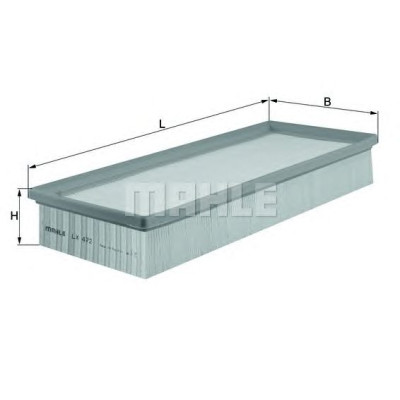 Filter zraka MAHLE LX 472